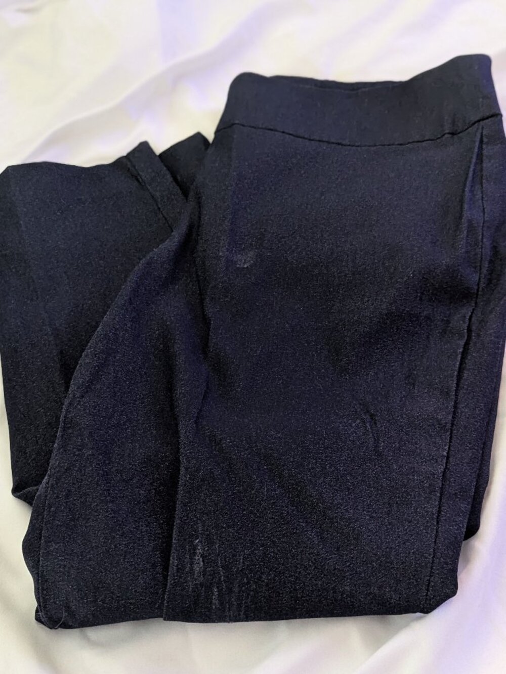 Van Heusen Women's Super Stretch Slim Fit Ankle Length Pull-On Pant Size 12 NWOT